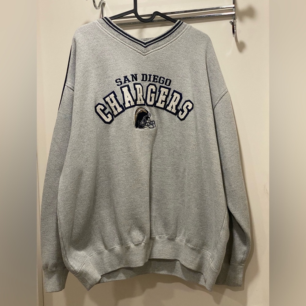 San Diego chargers sweater vintage